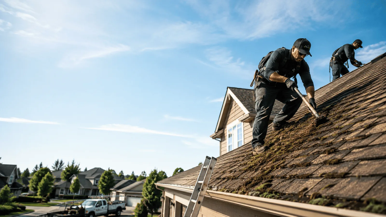 Roof Moss Removal in Rockvale, CO near me